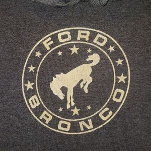 Ford Bronco Vintage Design -Hoodie Drawstring Sweatshirt